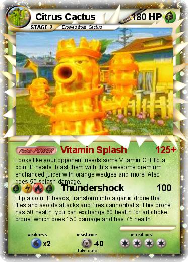 Pokemon Citrus Cactus
