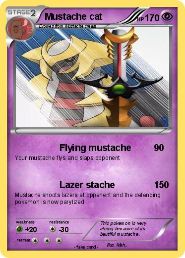 Pokemon Mustache cat