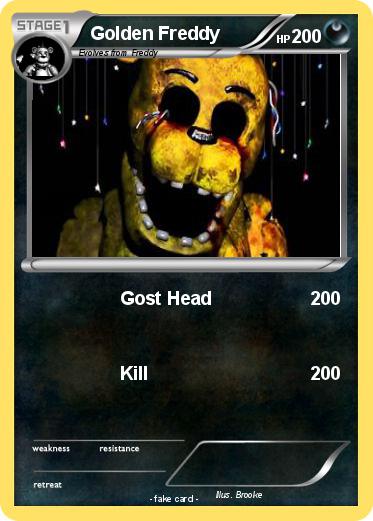 Pokemon Golden Freddy