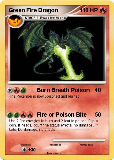 Pokemon Green Fire Dragon