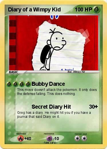 Pokemon Diary of a Wimpy Kid
