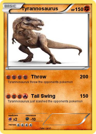 Pokemon Tyrannosaurus