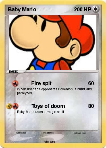 Pokemon Baby Mario