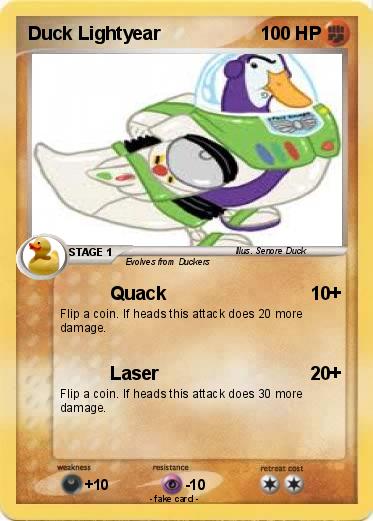 Pokemon Duck Lightyear