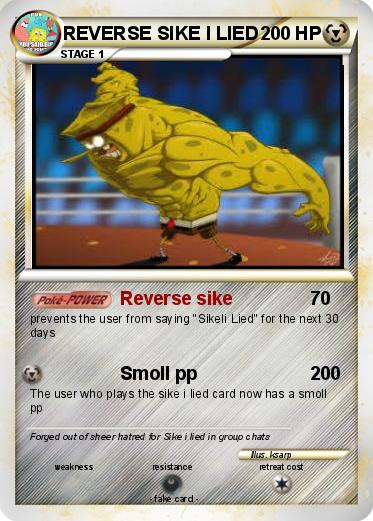 Pokemon REVERSE SIKE I LIED