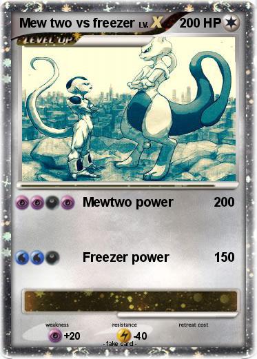Pokemon Mew two vs freezer