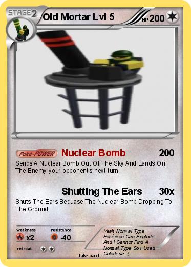 Pokemon Old Mortar Lvl 5