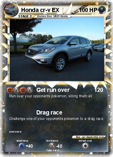 Pokemon Honda cr-v EX
