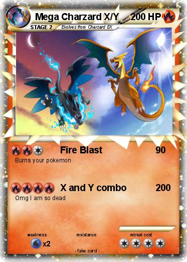 Pokemon Mega Charzard X/Y