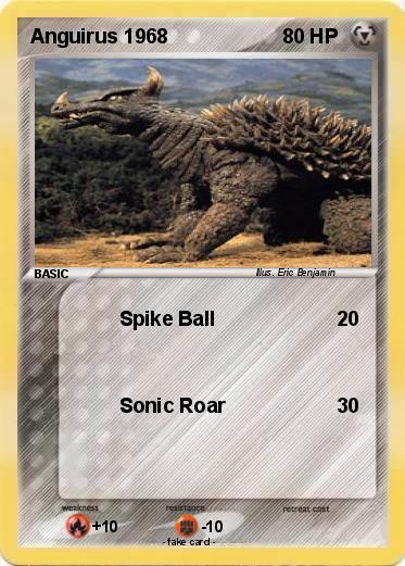 Pokemon Anguirus 1968