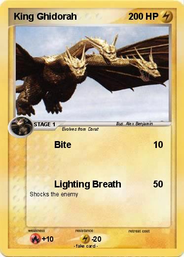 Pokemon King Ghidorah