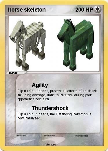 Pokemon horse skeleton