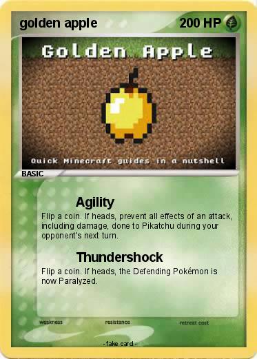 Pokemon golden apple