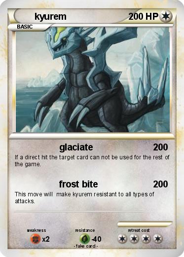 Pokemon kyurem