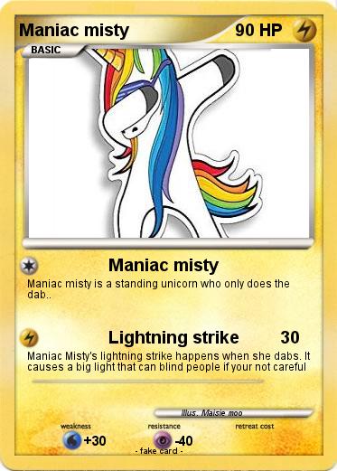 Pokemon Maniac misty