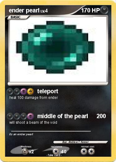 Pokemon ender pearl
