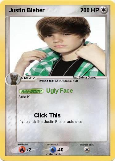 Pokemon Justin Bieber