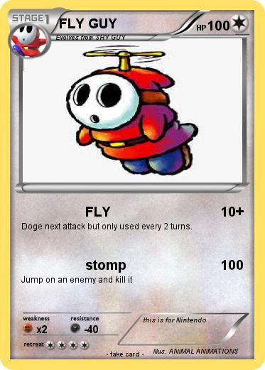 Pokemon FLY GUY