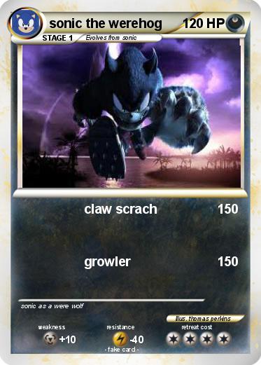 Pokemon sonic the werehog