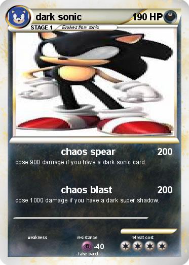 Pokemon dark sonic