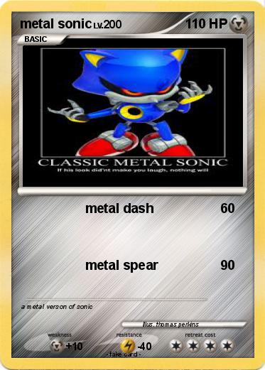 Pokemon metal sonic