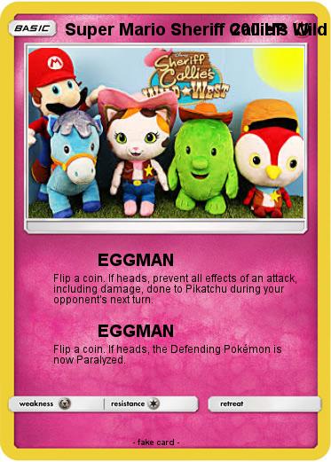 Pokemon Super Mario Sheriff Callie's Wild West