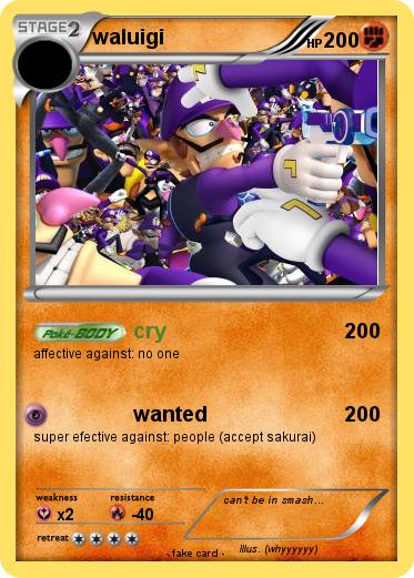 Pokemon waluigi