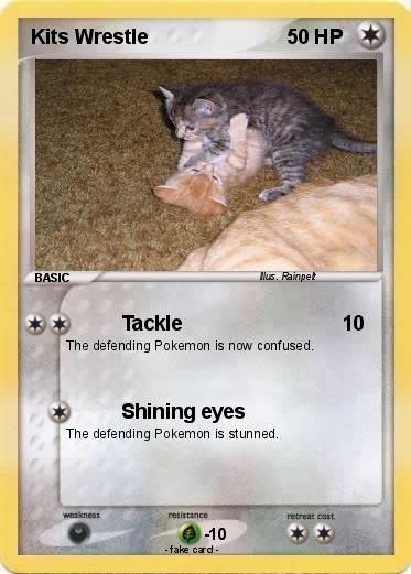 Pokemon Kits Wrestle