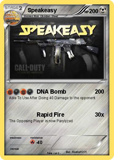 Pokemon Speakeasy