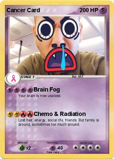 Pokemon Cancer Card