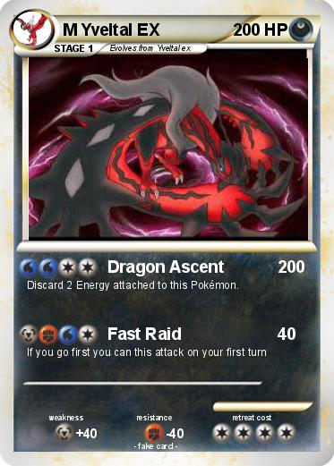 Pokemon M Yveltal EX