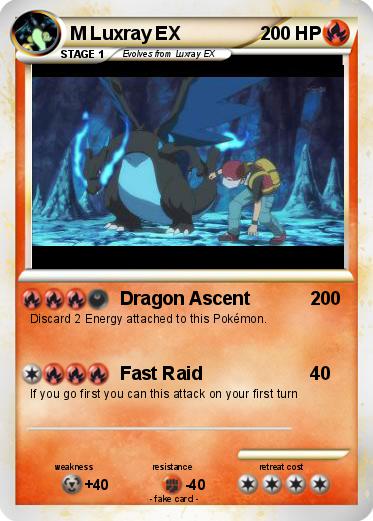 Pokemon M Luxray EX