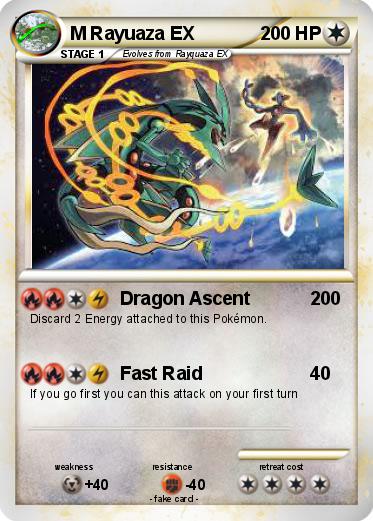 Pokemon M Rayuaza EX