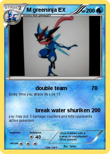 Pokemon M greeninja EX