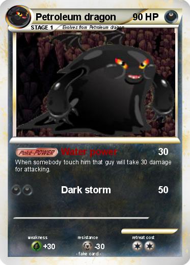 Pokemon Petroleum dragon