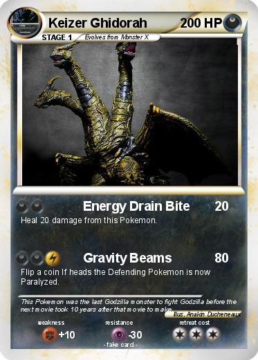 Pokemon Keizer Ghidorah
