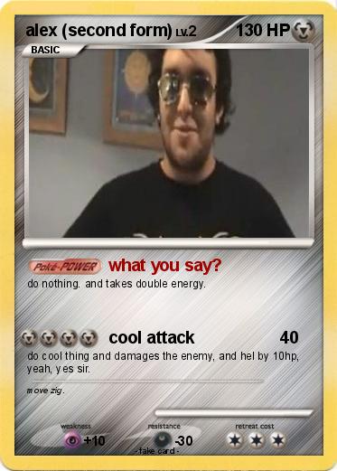 Pokemon alex (second form)