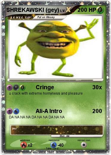 Pokemon SHREKAWSKI (gey)