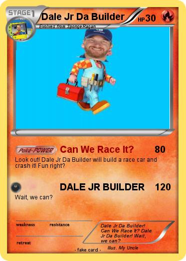 Pokemon Dale Jr Da Builder