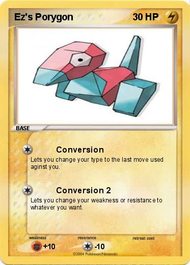 Pokemon Ez's Porygon