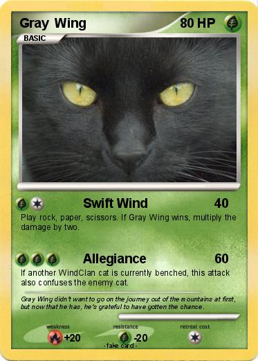 Pokemon Gray  Wing
