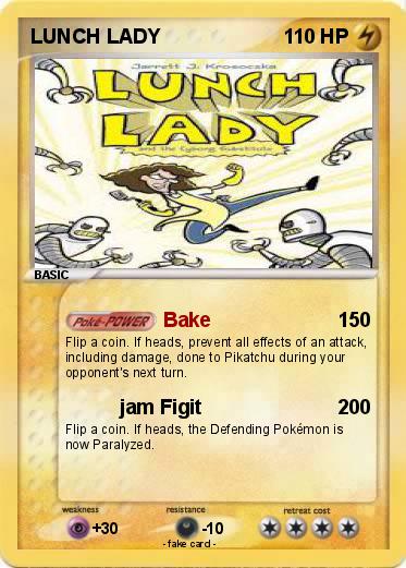 Pokemon LUNCH LADY
