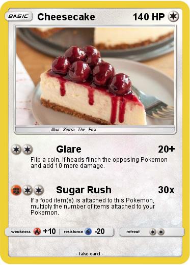 Pokemon Cheesecake