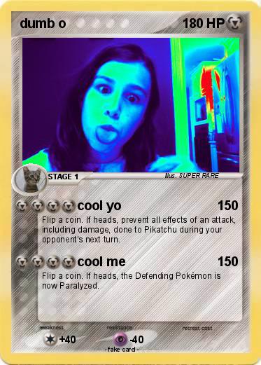 Pokemon dumb o