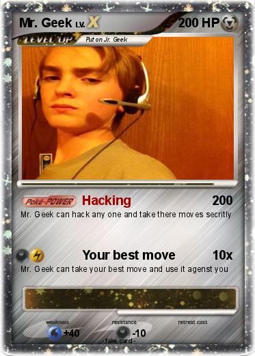 Pokemon Mr. Geek
