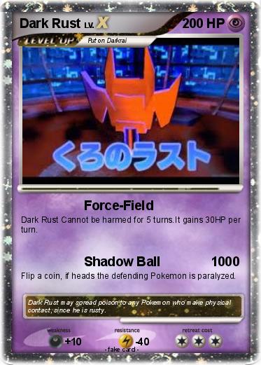 Pokemon Dark Rust