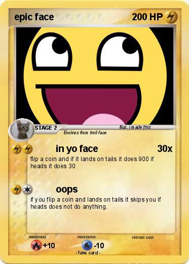Pokemon epic face