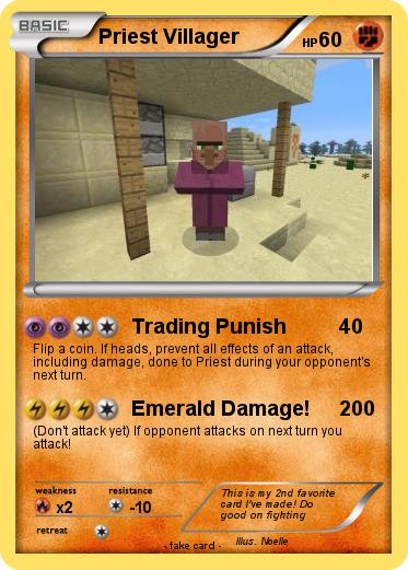 Pokemon Priest Villager