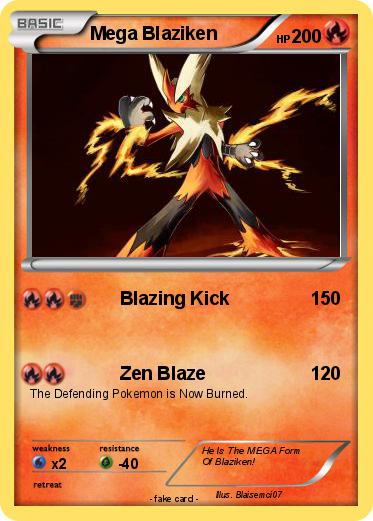 Pokemon Mega Blaziken