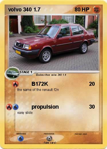 Pokemon volvo 340 1.7